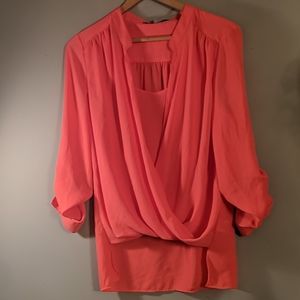 Women's Rose & Olive Shirt